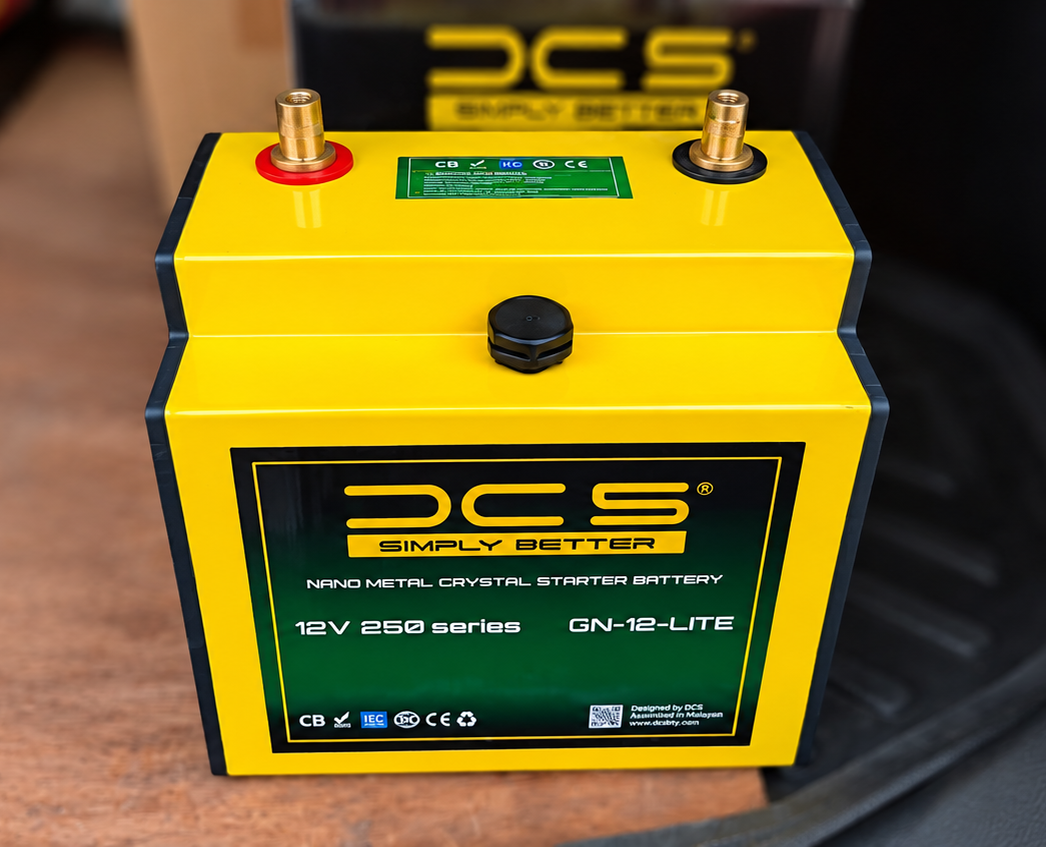 Nano Metal Crystal Starter Battery
