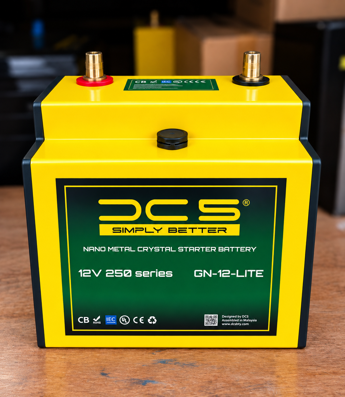 Nano Metal Crystal Starter Battery