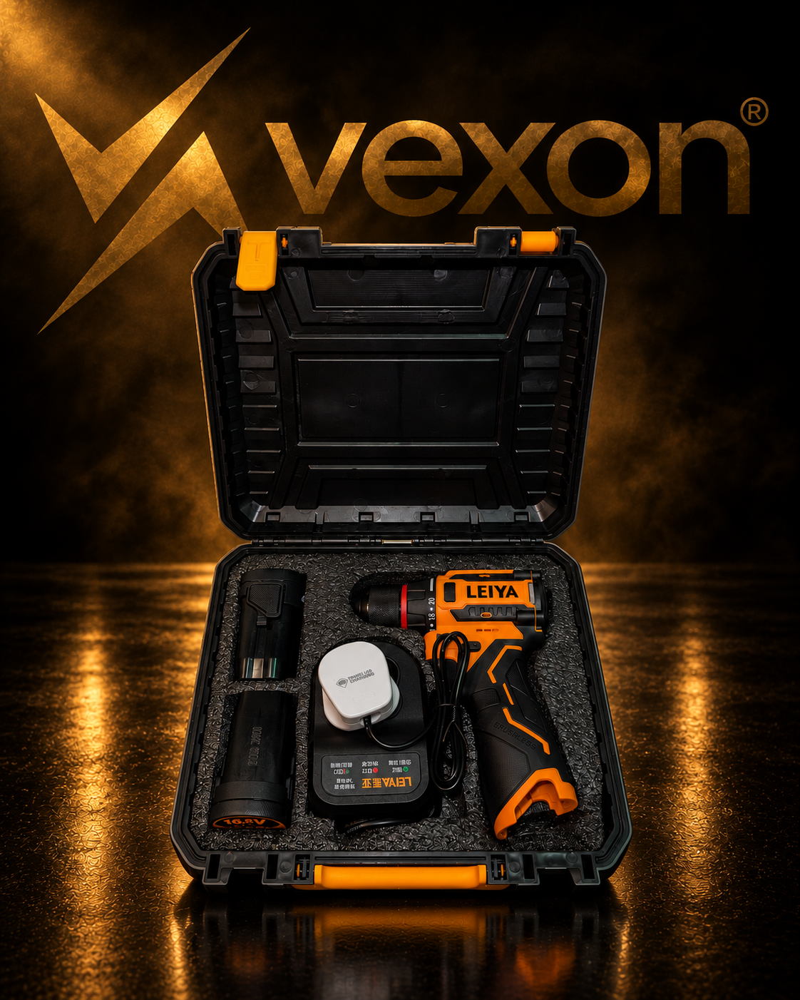Brushless Lithium Electric Drill – LEIYA A3117