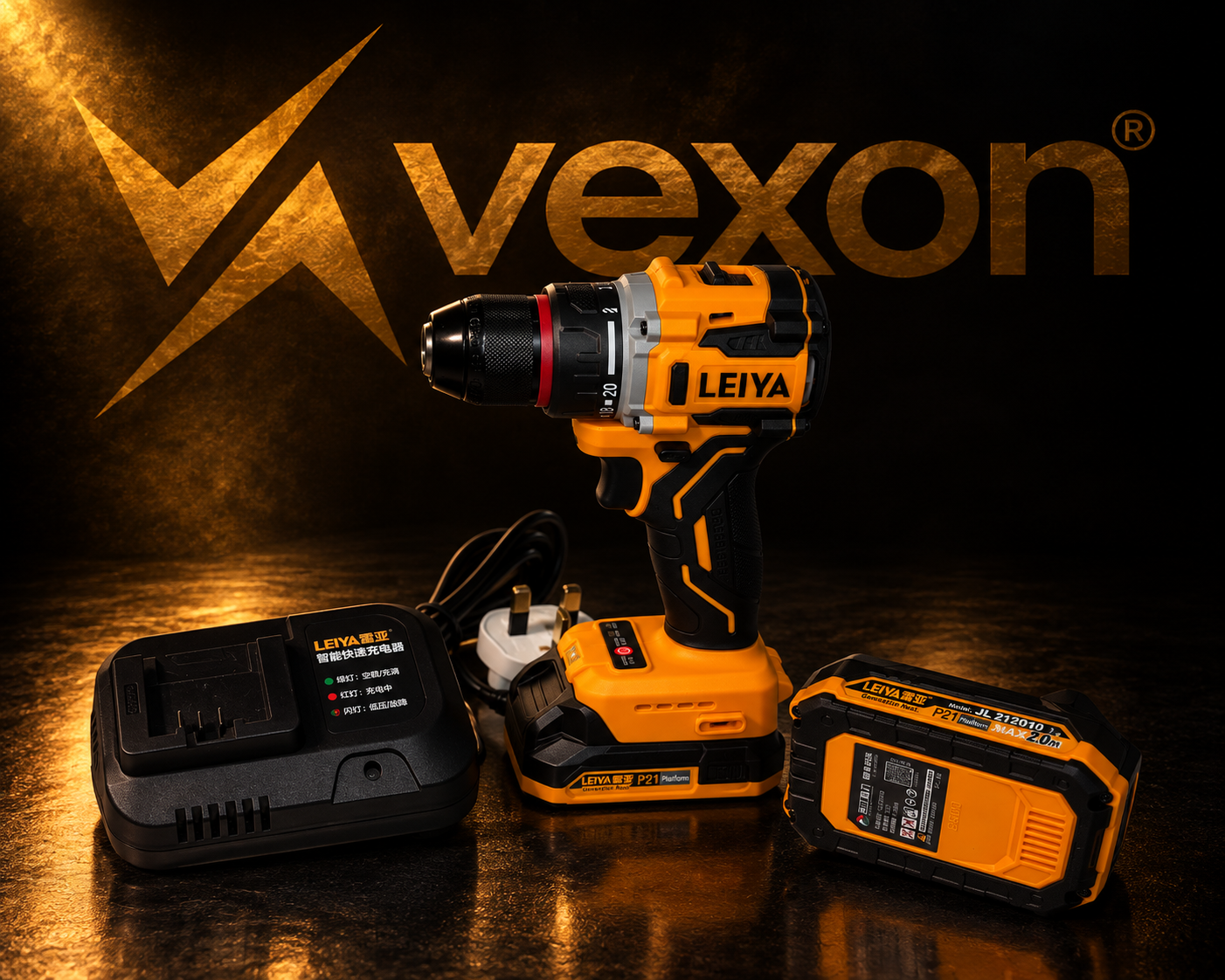Brushless Lithium Electric Drill – LEIYA A3118