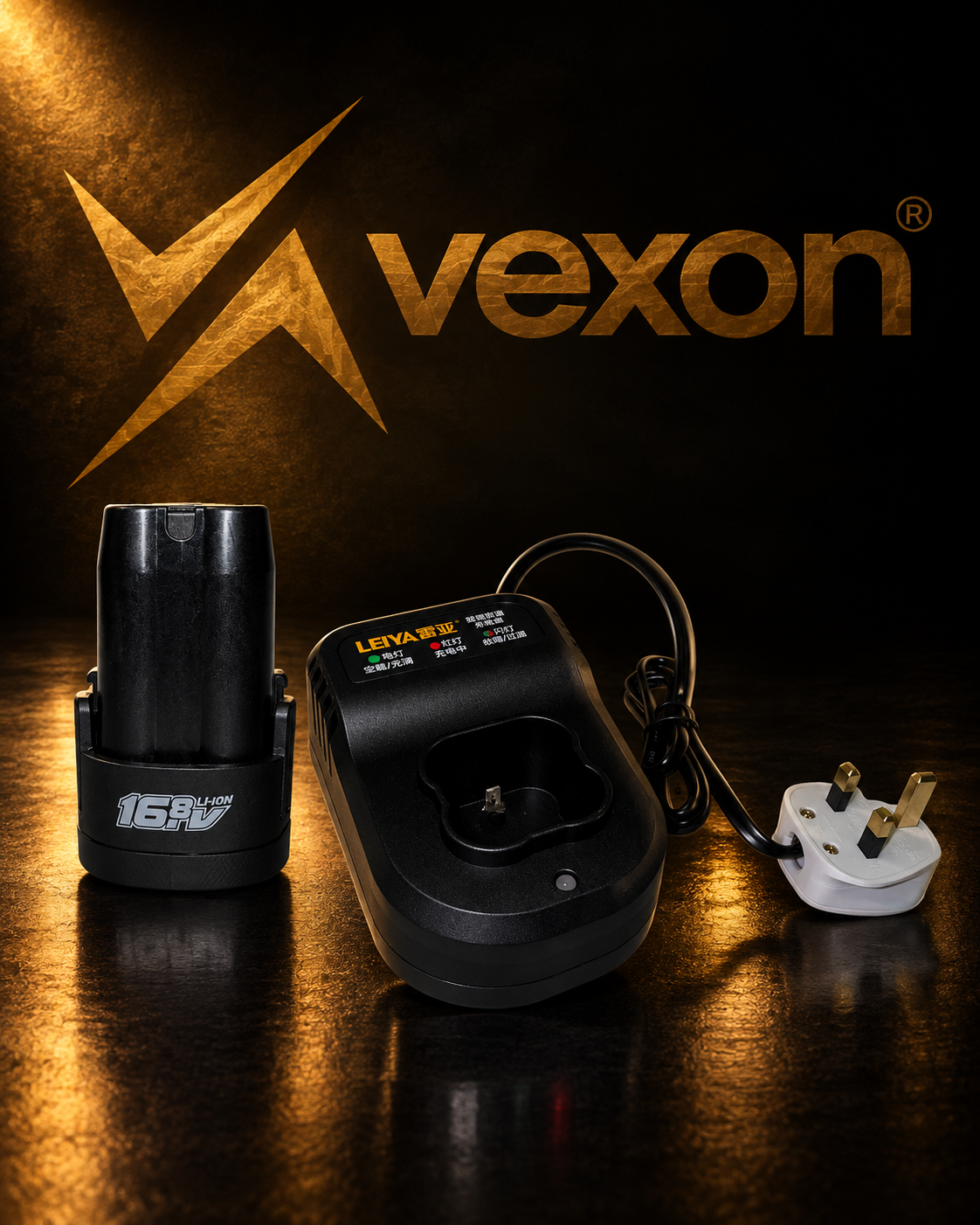 LEIYA 16.8V Battery & Charger Set